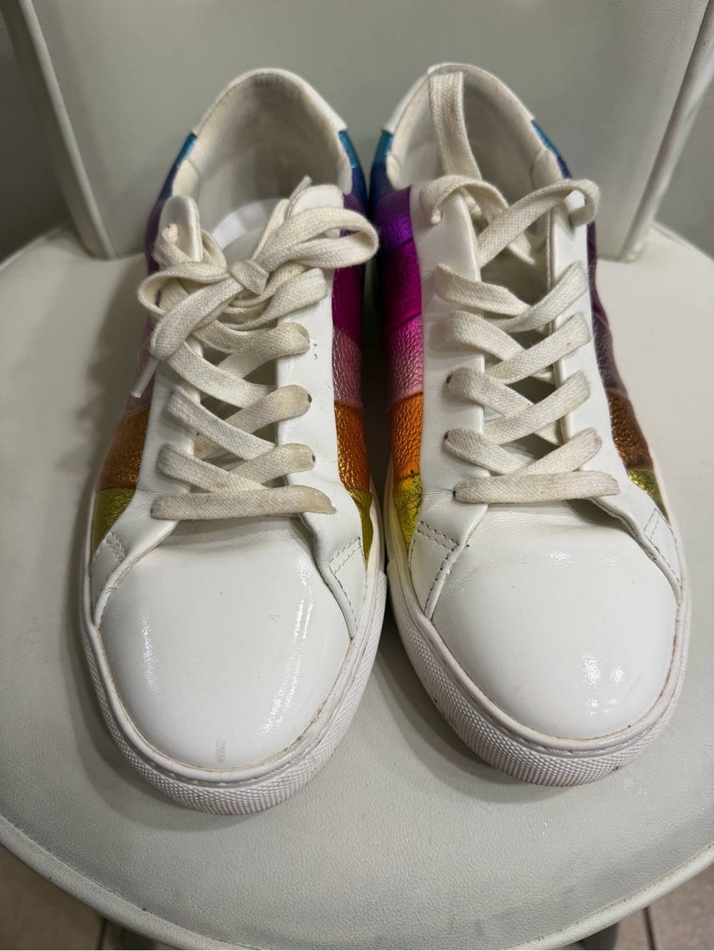 Kurt Geiger  Rainbow Sneakers